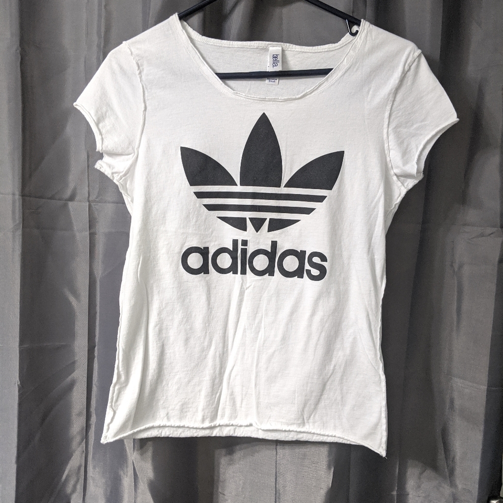 Adidas off the shoulder top